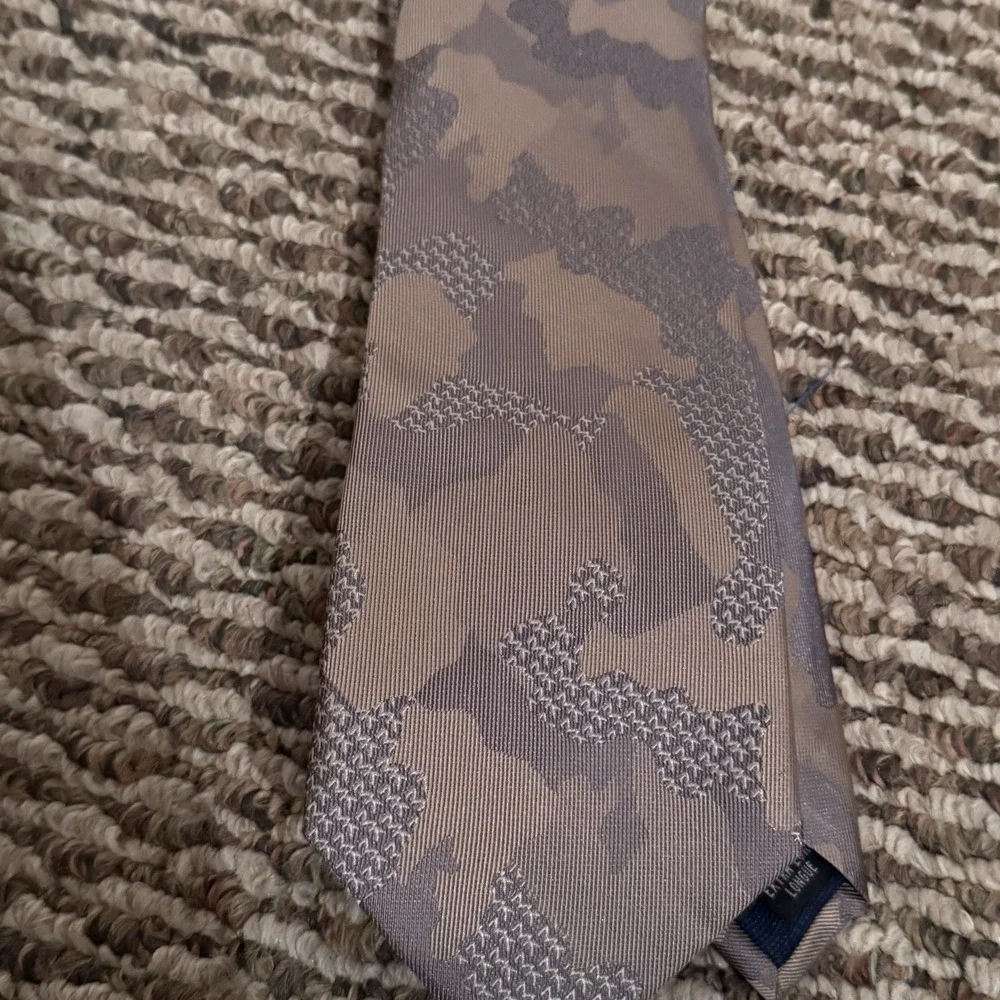 Michael‎ Kors Tie Camo Extra Long Silk Travel Coastal Southern